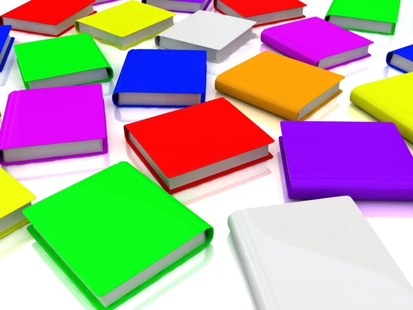 Libros coloridos — Foto de Stock