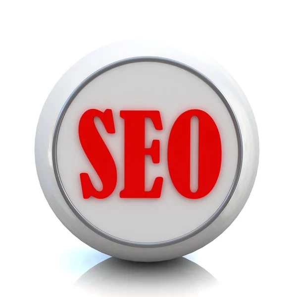 stock image 3d button for business with Seo text from set