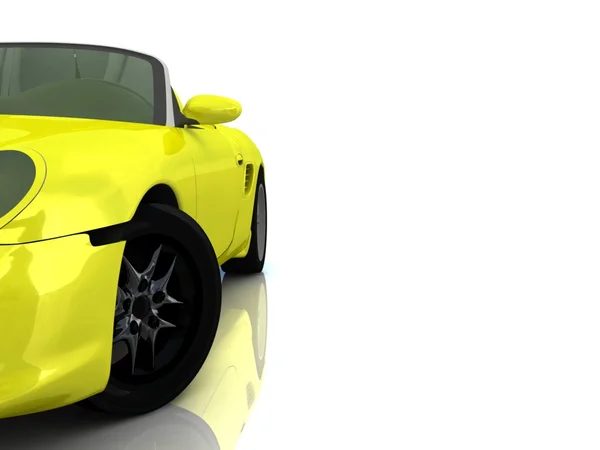 3D автомобиль мой собственный дизайн — стоковое фото