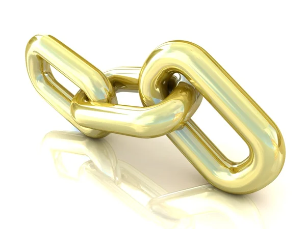 Złoty łańcuch — Zdjęcie stockowe