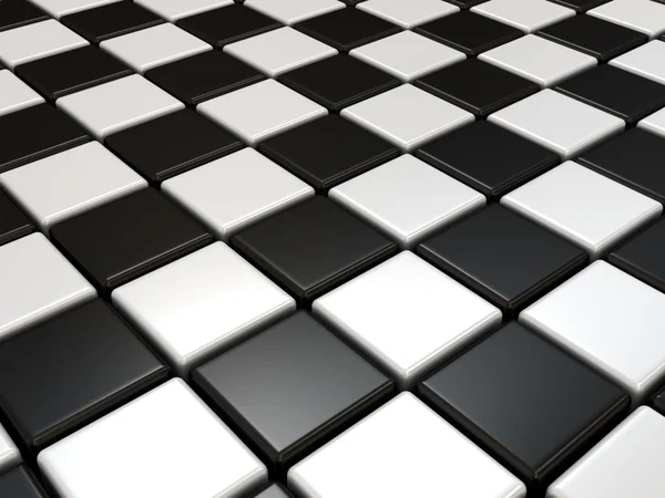 Black and white chess background — Stock Photo, Image