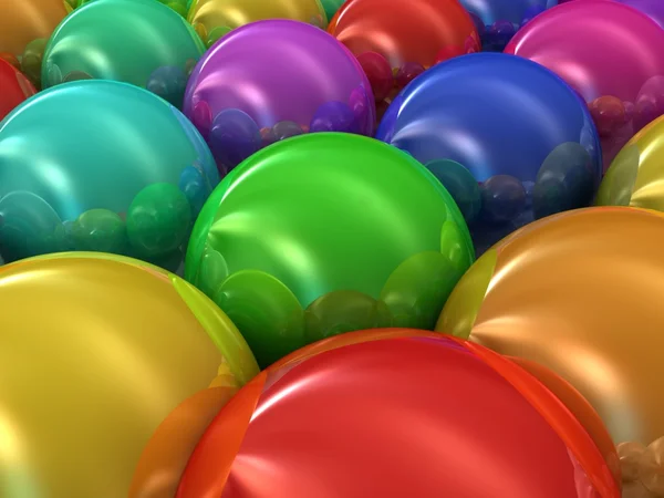 Renkli toplar — Stok fotoğraf