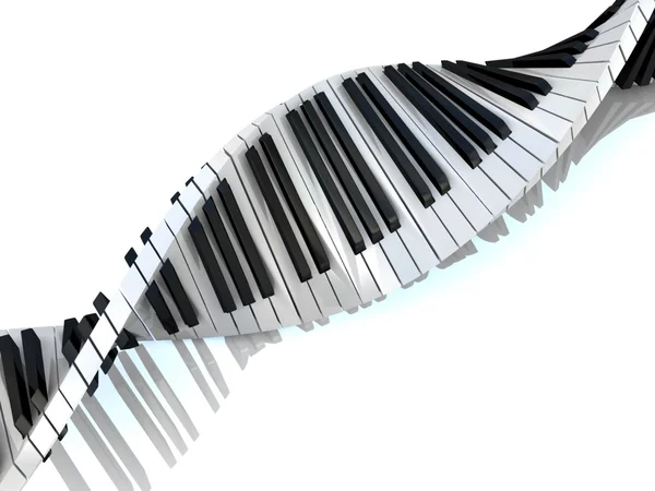 Piano keys. — Stock Photo, Image