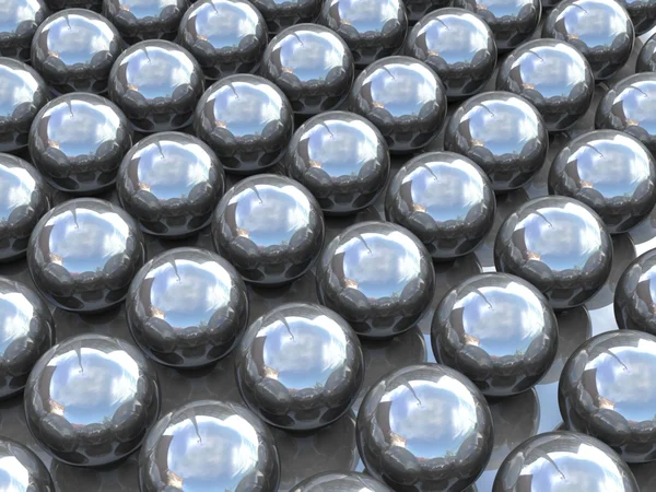 Zilveren ballen — Stockfoto