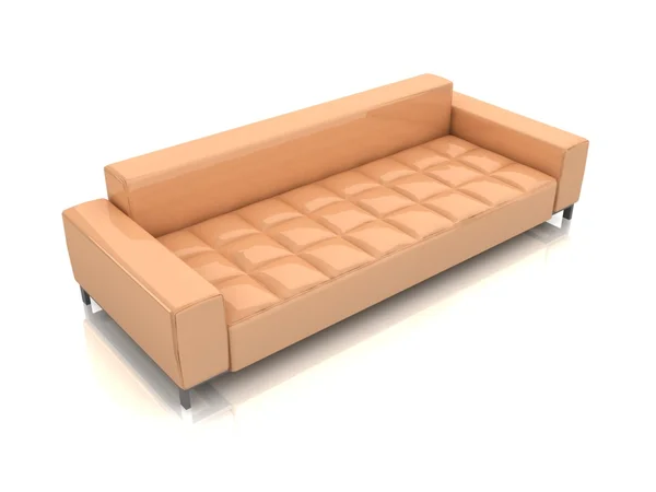 3d modern sofa — Zdjęcie stockowe