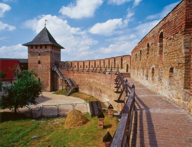 The Lutsk Castle clipart