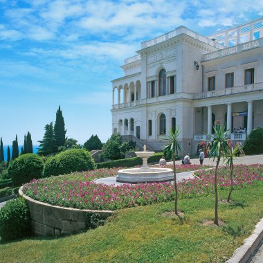 Livadia Palace in Yalta, Crimea, Ukraine clipart