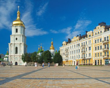 Saint Sophia Cathedral in Kiev, Ukraine clipart