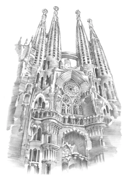 La Sagrada Familia — Stockfoto