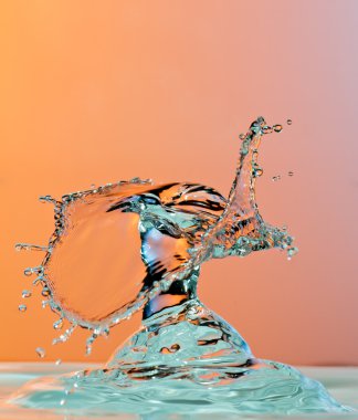 Dancing water droplet High Speed Photography clipart