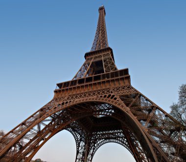 Tour Eiffel - Wide Angle clipart