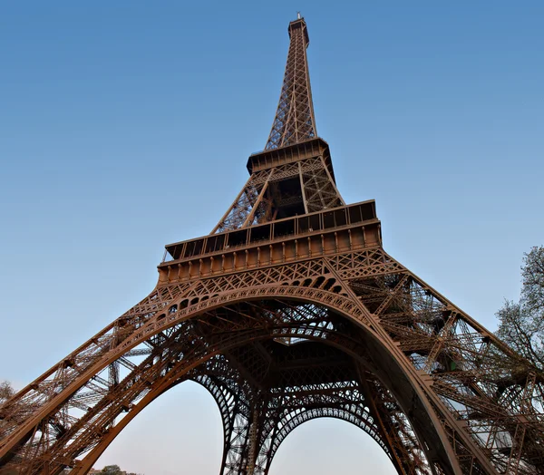 stock image Tour Eiffel - Wide Angle