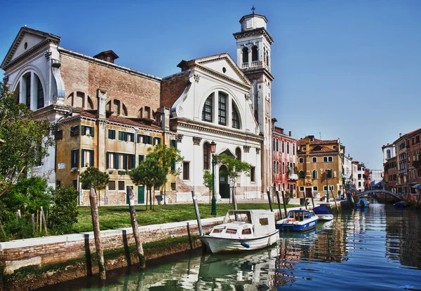Canal di san trovaso - hdr sürümü — Stok fotoğraf