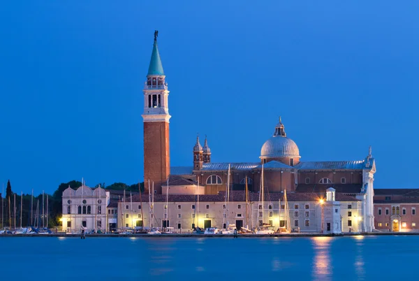 San Giorgio Maggiore zur blauen Stunde — Stockfoto