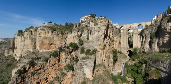 stock image Cityscape of Ronda with Puente Nuevo