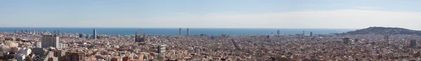 Panorama z Barcelony — Stock fotografie