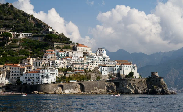Aldeia medieval de Amalfi — Fotografia de Stock