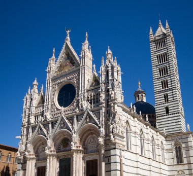 Romanesque cathedral of Siena clipart