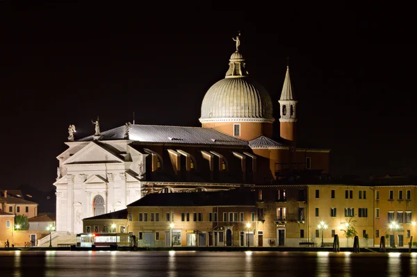 Chiesa del redentore gece — Stok fotoğraf