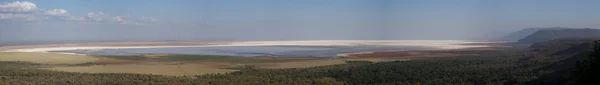 Panorama do Lago Manyara — Fotografia de Stock