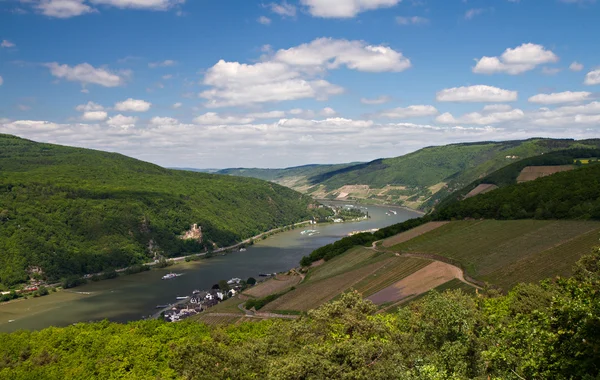 Panorama of the Rhine Valley — Stock Photo, Image