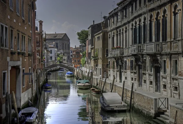 Rio di san felice - tyst kvarter i Venedig — Stockfoto