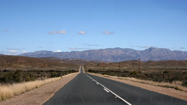 Stock image Road through the desert