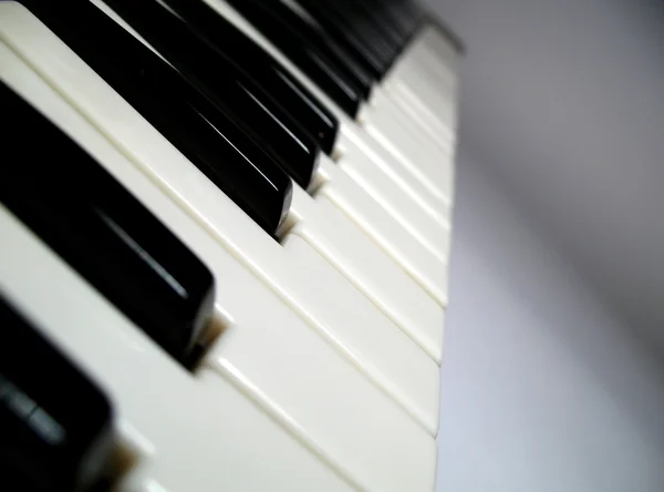 Фортепіано, музичні реалізувати — стокове фото