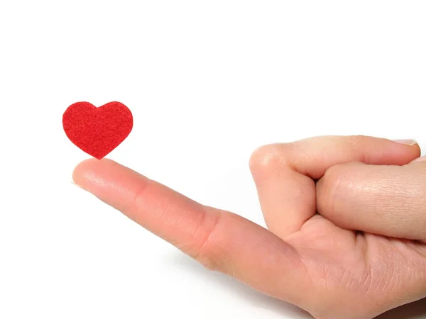 stock image Hand with heart
