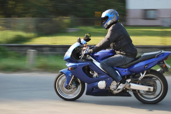Motorcycle Rider — Stock Photo, Image