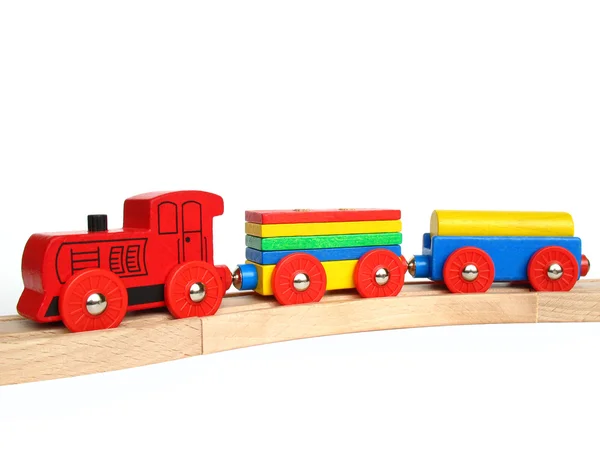 Іграшковий потяг — стокове фото