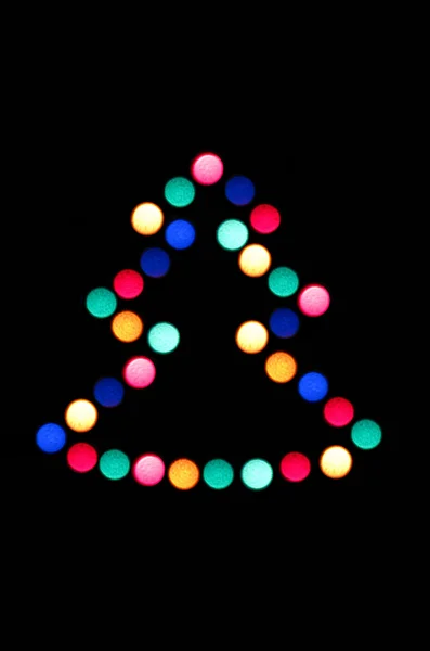 Christmas lighting — Stock Photo, Image