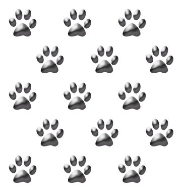 Paw print clipart