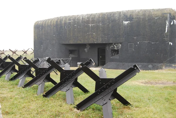 stock image Old concrete bunker