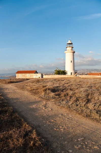Alter Leuchtturm von Paphos — Stockfoto