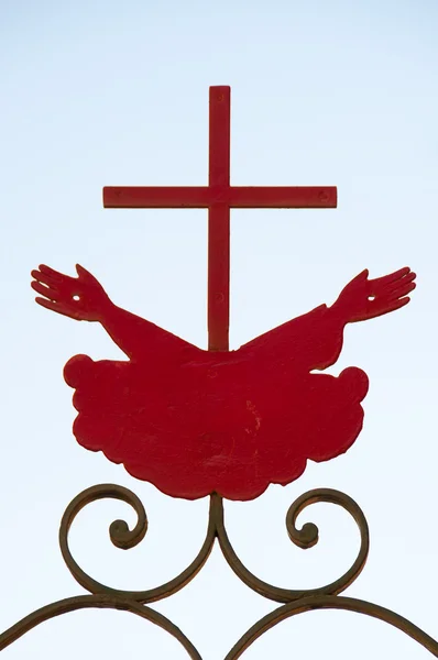 Kříž ornament — Stock fotografie