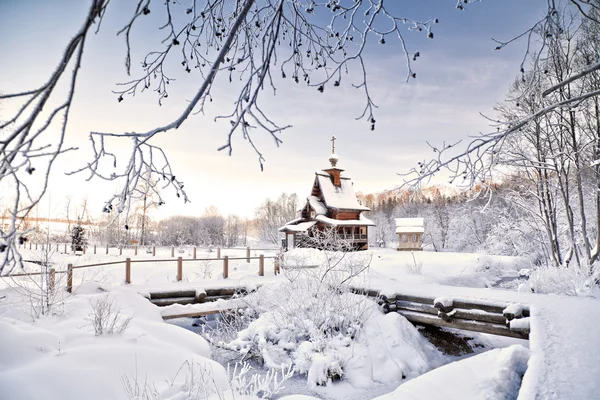 러시아 겨울 — 스톡 사진