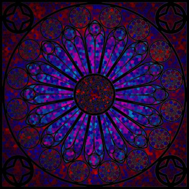 Stained glass clipart
