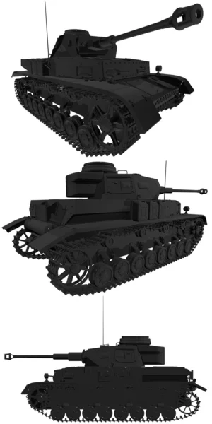 Panzerkampfwagen Iv — Stockfoto