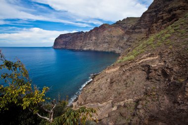 Los Gigantes Tenerife clipart