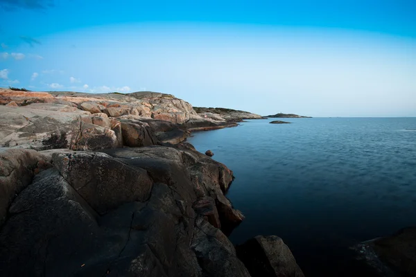 Klippiga kusten i Sverige — Stockfoto