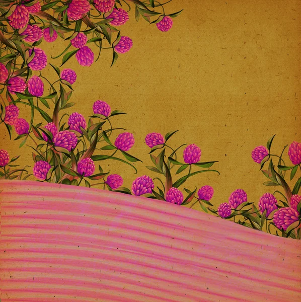 Sierlijke floral naadloze textuur — Stockfoto