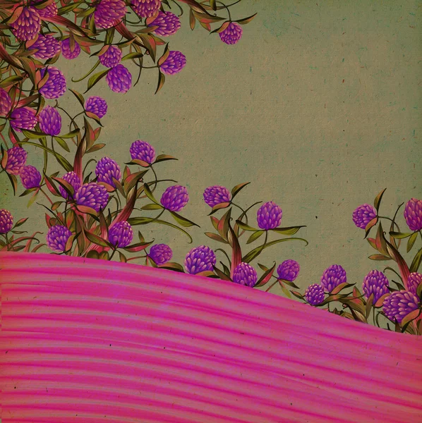 華やかな花のシームレスなテクスチャ — ストック写真