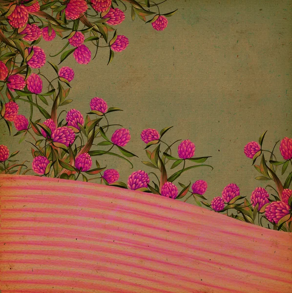 Sierlijke floral naadloze textuur — Stockfoto