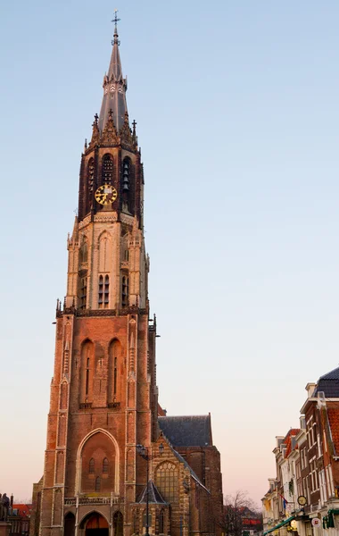 Nieuwe kerk van Delft — Stockfoto