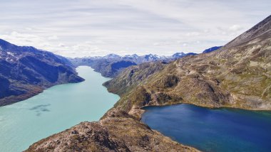 Norveç'te göl gjende