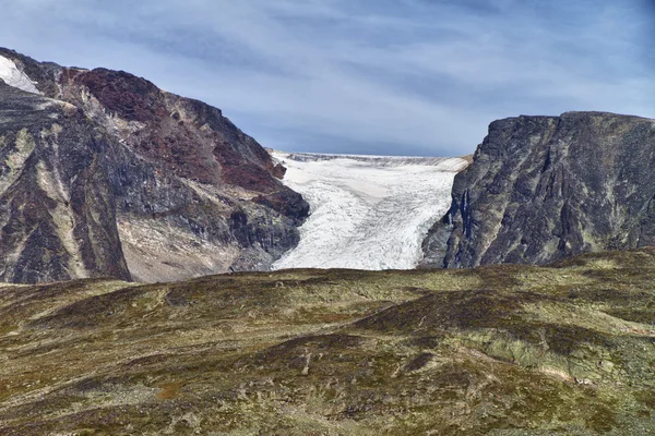 Lengua glaciar — Foto de Stock