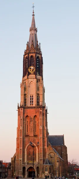 Delft nový kostel — Stock fotografie