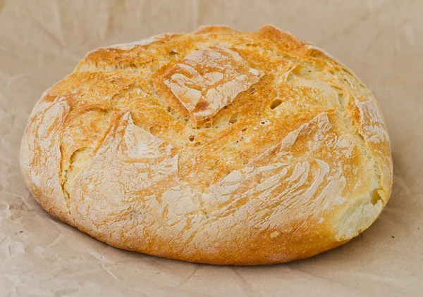 大きな丸いパンのクローズ アップ写真 — ストック写真