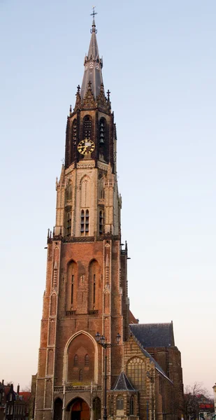 Delft nowego kościoła — Zdjęcie stockowe